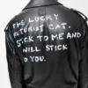 Bikerjacke aus Nappa-Lammleder Bikerjacke aus Nappa-Lammleder