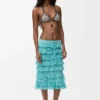 Bikini-Oberteil aus technischem Jersey