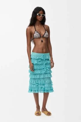 Bikini-Oberteil aus technischem Jersey