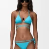 Bikini-Oberteil aus technischem Jersey
