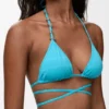 Bikini-Oberteil aus technischem Jersey