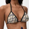 Bikini-Oberteil aus technischem Jersey
