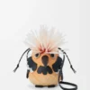 Bird-Tasche aus Iraca-Palmenblättern und Kalbsleder Bird-Tasche aus Iraca-Palmenblättern und Kalbsleder