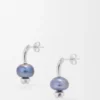 Blueberry-Ohrringe aus Sterlingsilber und Perle