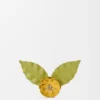 Blumen-Anstecknadel aus Kalbsleder Blumen-Anstecknadel aus Kalbsleder