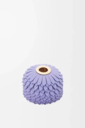 Blumenanhänger aus Kalbsleder