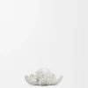 Blumenhut-Anhänger aus Sterlingsilber und Kristallen Blumenhut-Anhänger aus Sterlingsilber und Kristallen