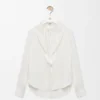 Bluse aus Seide