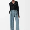Bluse aus Seide