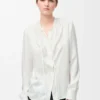 Bluse aus Seide