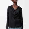 Bluse aus Seide