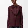 Bluse aus Seide