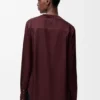 Bluse aus Seide