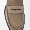 Bobine-Loafer aus Kalbsveloursleder Bobine-Loafer aus Kalbsveloursleder