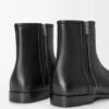 Bobine-Stiefel aus glattem Kalbsleder Bobine-Stiefel aus glattem Kalbsleder