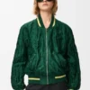 Bomberjacke aus Funktionsstoff