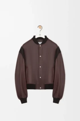 Bomberjacke aus Nappa-Lammleder