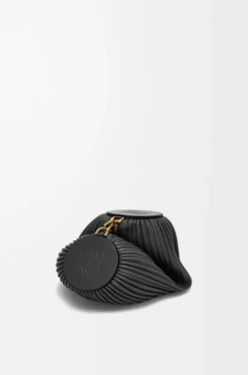 Bracelet Pouch aus plissiertem Nappaleder
