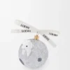 «Bunny on the moon»-Christbaumkugel aus Glas «Bunny on the moon»-Christbaumkugel aus Glas