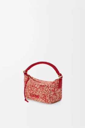 Cala Mini-Tasche aus meliertem Raffia