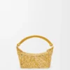 Cala Mini-Tasche aus meliertem Raffia