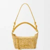 Cala Mini-Tasche aus meliertem Raffia