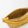 Cala Mini-Tasche aus meliertem Raffia