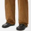 Campo-Loafer aus geknittertem Kalbsleder Campo-Loafer aus geknittertem Kalbsleder