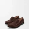 Campo-Loafer aus Kalbsveloursleder Campo-Loafer aus Kalbsveloursleder