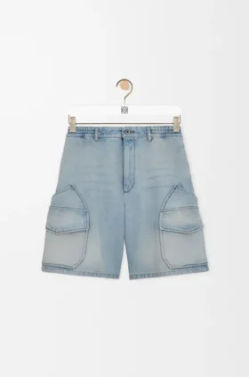 Cargo-Shorts aus Denim