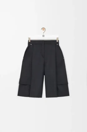 Cargo-Shorts aus Wolle