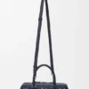 Cats Amazona 23 Cropped-Tasche aus besticktem Denim Cats Amazona 23 Cropped-Tasche aus besticktem Denim