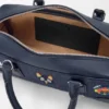 Cats Amazona 23 Cropped-Tasche aus besticktem Denim Cats Amazona 23 Cropped-Tasche aus besticktem Denim