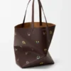 «Cats XL Puzzle Fold»-Tasche aus Nappa-Kalbsleder «Cats XL Puzzle Fold»-Tasche aus Nappa-Kalbsleder