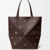 «Cats XL Puzzle Fold»-Tasche aus Nappa-Kalbsleder «Cats XL Puzzle Fold»-Tasche aus Nappa-Kalbsleder