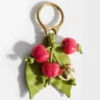 Cherry-Anhänger aus klassischem Kalbsleder Cherry-Anhänger aus klassischem Kalbsleder