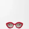 Coil-Sonnenbrille im Cateye-Stil Coil-Sonnenbrille im Cateye-Stil