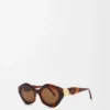 Coil-Sonnenbrille im Cateye-Stil Coil-Sonnenbrille im Cateye-Stil