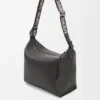 Cubi Crossbody-Tasche aus geschmeidigem, glattem Kalbsleder und Jacquard Cubi Crossbody-Tasche aus geschmeidigem, glattem Kalbsleder und Jacquard