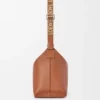 Cubi Crossbody-Tasche aus geschmeidigem, glattem Kalbsleder und Jacquard Cubi Crossbody-Tasche aus geschmeidigem, glattem Kalbsleder und Jacquard