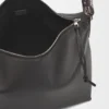 Cubi Crossbody-Tasche aus geschmeidigem, glattem Kalbsleder und Jacquard Cubi Crossbody-Tasche aus geschmeidigem, glattem Kalbsleder und Jacquard