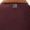 Daunenjacke aus Lammfell und Baumwollmischung