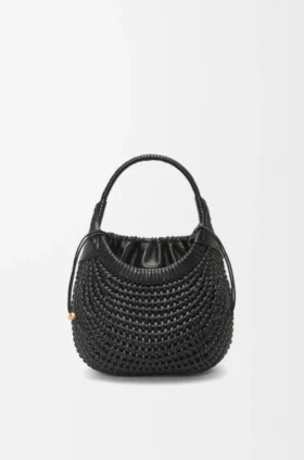 Diamond Hobo-Tasche aus Kalbsleder