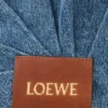 Drapierte Jacke aus Denim