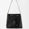 Drapierte Tote Bags aus weichem Nappa-Lammleder Drapierte Tote Bags aus weichem Nappa-Lammleder