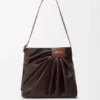 Drapierte Tote Bags aus weichem Nappa-Lammleder Drapierte Tote Bags aus weichem Nappa-Lammleder