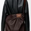 Drapierte Tote Bags aus weichem Nappa-Lammleder Drapierte Tote Bags aus weichem Nappa-Lammleder