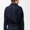 Drapiertes Hemd aus Denim Drapiertes Hemd aus Denim