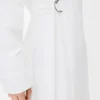 Drapiertes Kleid aus Baumwolle Drapiertes Kleid aus Baumwolle