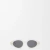 Dreieckige, schmale Sonnenbrille Dreieckige, schmale Sonnenbrille